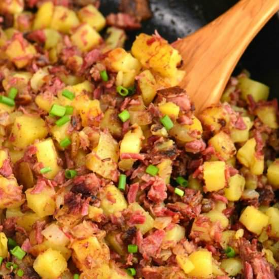 Corned Beef Hash - Recipe photo by WillCookForSmiles