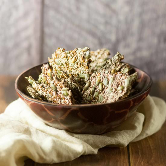 seed crackers flour free - Recipe photo by streghetta in cucina