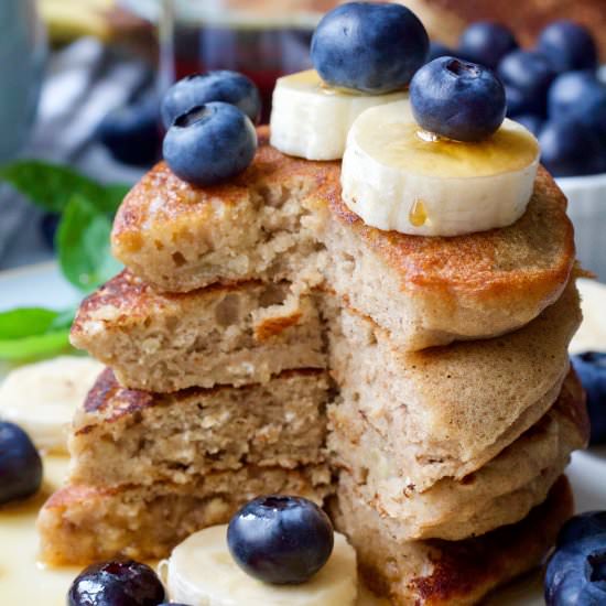 Vegan Buckwheat Pancakes - Recipe photo by joskitchenlarder