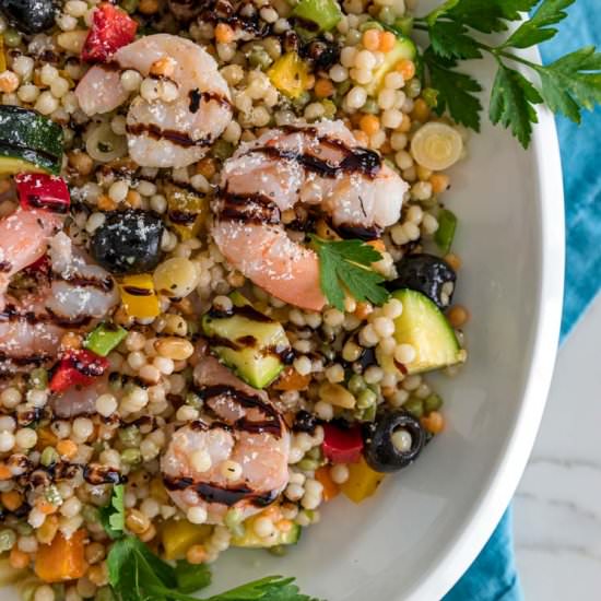 Mediterranean Couscous Salad - Recipe photo by keviniscooking