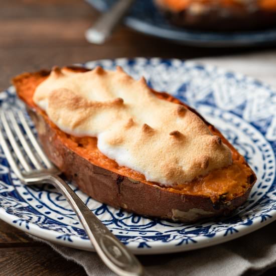 Sweet Potatoes with Meringue - Recipe photo by keviniscooking