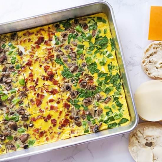 Meal Prep Breakfast Sandwiches - Recipe photo by pipandebby