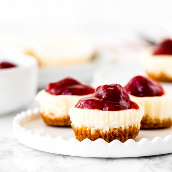 Eggless Mini Cheesecakes - Recipe photo by Mommys Home Cooking