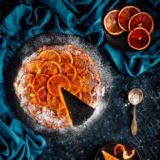 Blood orange upside-down cake - Recipe photo by denisav