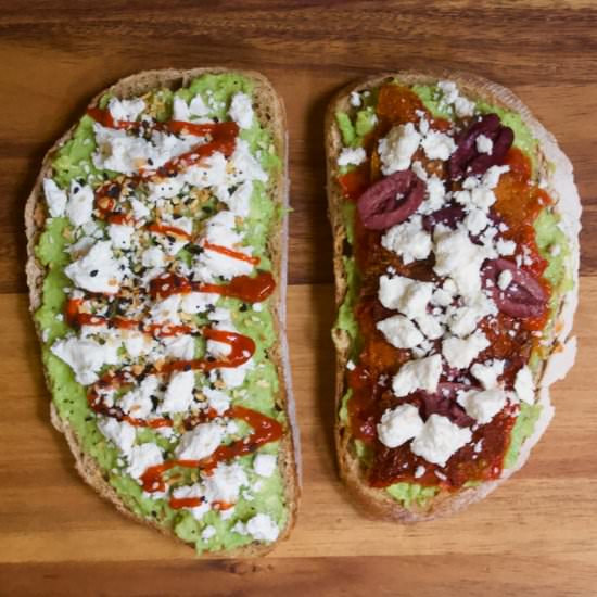 Healthy Avocado Toast: 2 Ways - Recipe photo by HealthyHelper