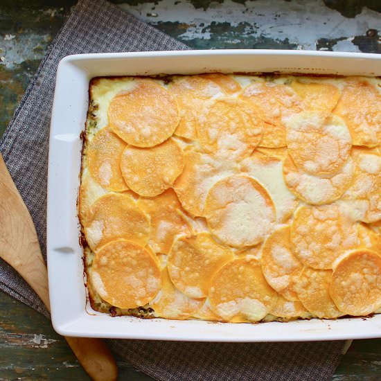 Butternut Savoy Cabbage Lasagna - Recipe photo by the good eats co