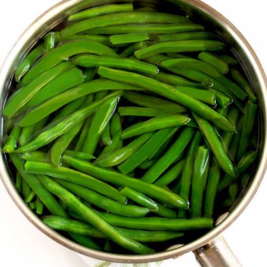 Tender Blanched Green Beans - Recipe photo by Lemon blossoms