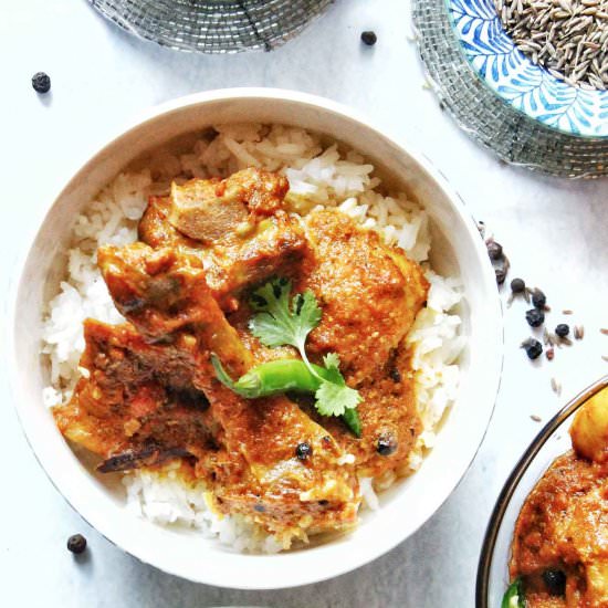 Bengali Mutton Curry - Recipe photo by speakingaloud