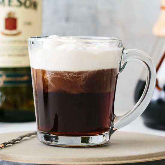 Irish Coffee - Recipe photo by Downshiftology