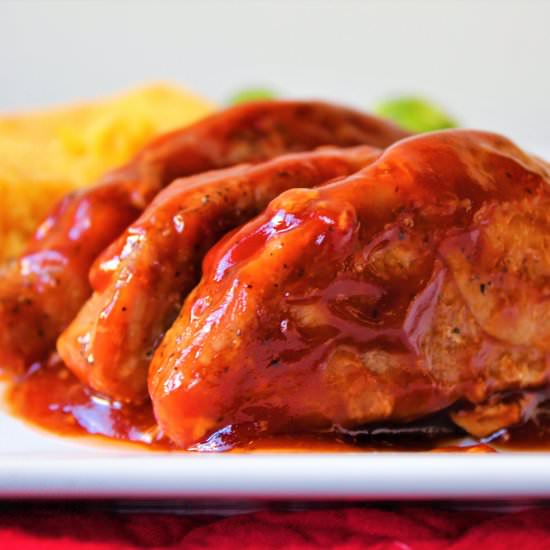 Sweet & Spicy Boneless Ribs - Recipe photo by eyesclosedcooking