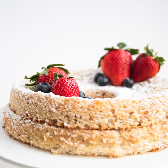 Vegan Angel Food Cake - Recipe photo by spoonfulofkindness