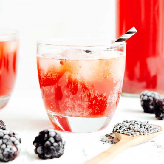 Lavender Kombucha - Recipe photo by liveeatlearn