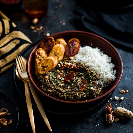 Cassava & Spinach Stew (Saka Saka) - Recipe photo by Murielle Banackissa