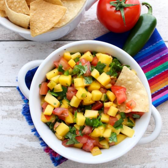 Fresh Mango Salsa - Recipe photo by KrazyKitchenMom