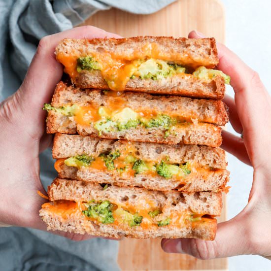 broccoli cheddar melts - Recipe photo by Caits Plate