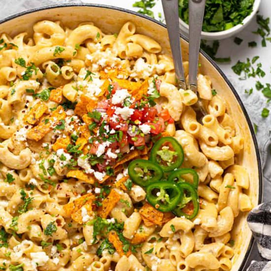 One Pot Mexican Mac and Cheese - Recipe photo by Midwest Foodie