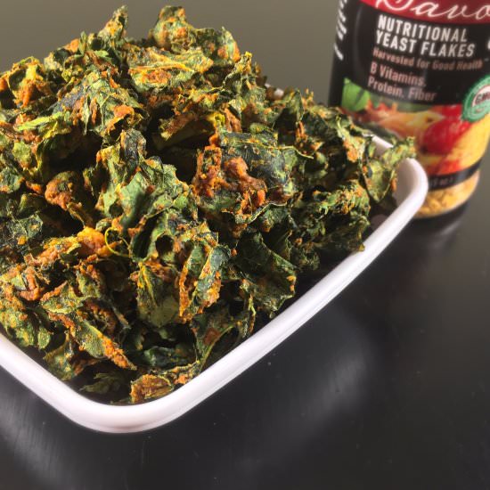 Garlic Kale Chips - Recipe photo by summeryule.com