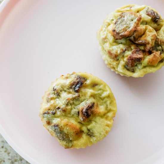 Chicken Sausage Egg Muffins - Recipe photo by champagneandcoffeestains