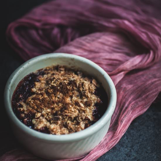 Cherry Crumble - Recipe photo by melissa sampedro