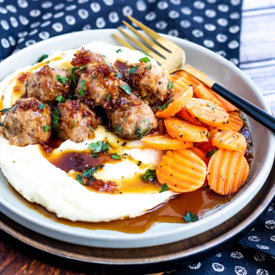 Honey Bourbon Meatballs - Recipe photo by pipercooks