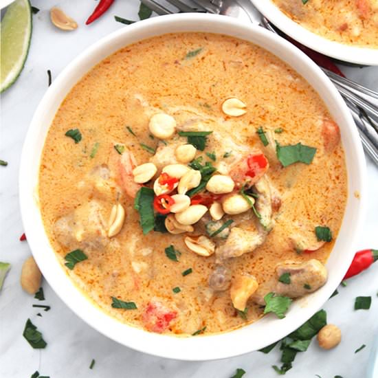 Beef Panang Curry - Recipe photo by SlowThe CookDown