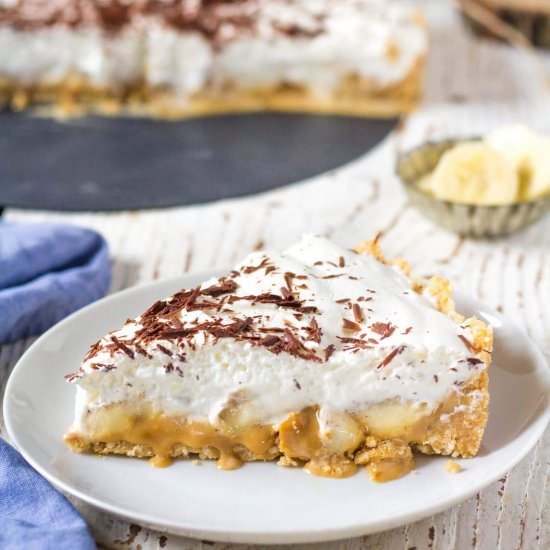 Banoffee Pie - Recipe photo by Blondie-ish at kitchen
