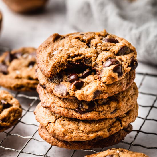 Sunbutter Cookies with Chocolate - Recipe photo by peanutbutterpluschocolate