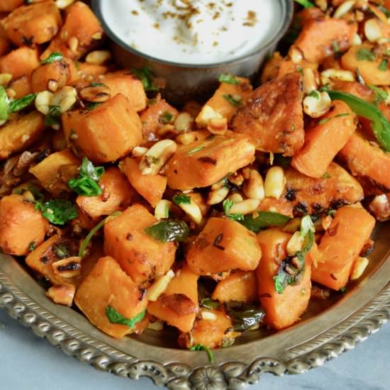 PEANUTY SWEET POTATOES - Recipe photo by myvegetarianroots