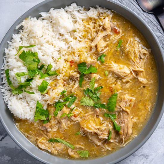 Slow Cooker Chicken Chili Verde - Recipe photo by slowcookergourmet