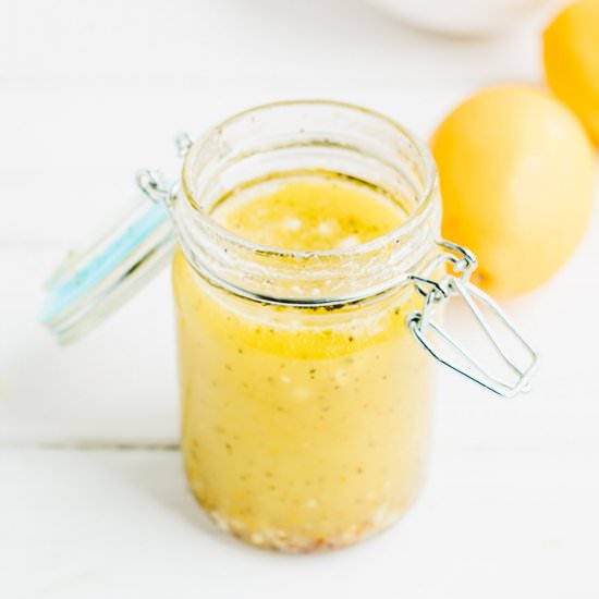 Meyer Lemon Vinaigrette - Recipe photo by TheDeliciousSpoon