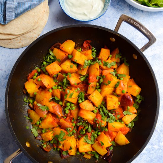 Bombay Potato Tacos - Recipe photo by missrachelphipps