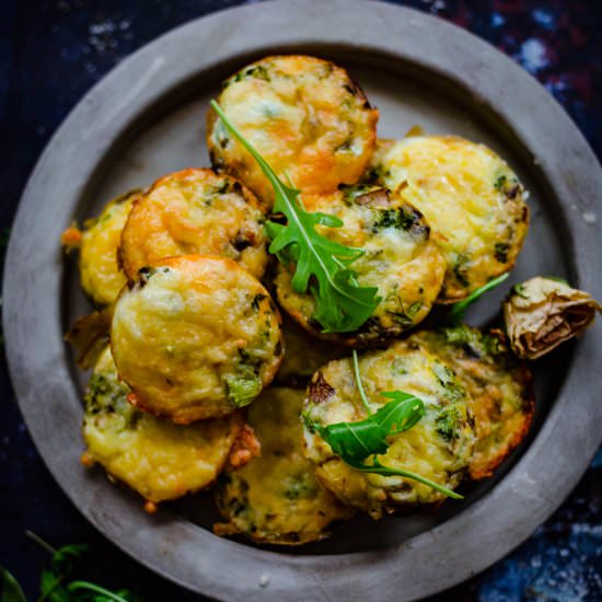 Indian Masala Egg Muffins - Recipe photo by tiffinandteaofficial