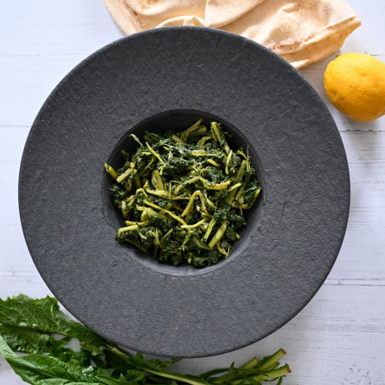 Hindbeh - Recipe photo by SimplyLebanese