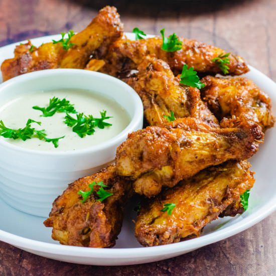 Keto Hot Wings with Ghost Pepper - Recipe photo by lowcarbafrica