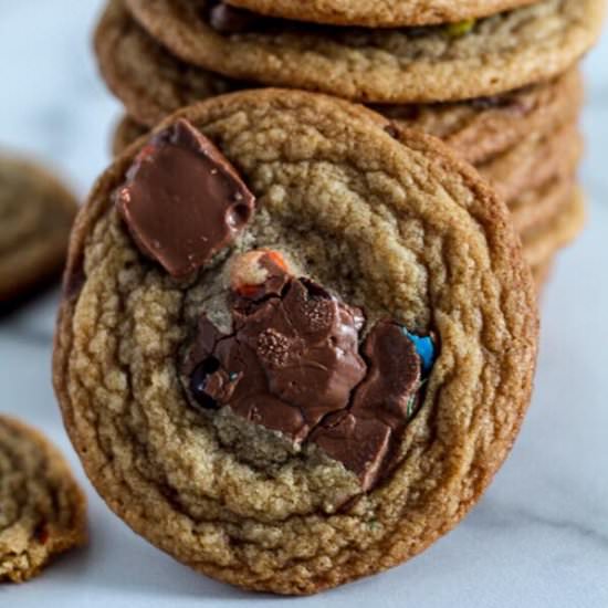 Brown Butter Chocolate Cookies - Recipe photo by parsleyandicing