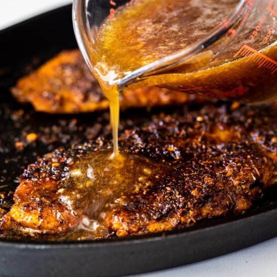 Honey Blackened Fish - Recipe photo by grandbabycakes