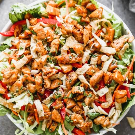 Thai Peanut Chicken Salad - Recipe photo by cookingforkeeps