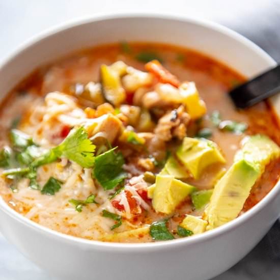 Slow Cooker Chicken Taco Soup - Recipe photo by slowcookergourmet