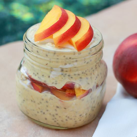 Caramel Toffee Overnight Oats - Recipe photo by Nourish with Renata