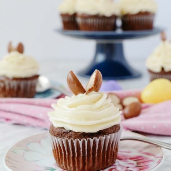 Easter Chocolate Cupcake - Recipe photo by noshingwiththenolands