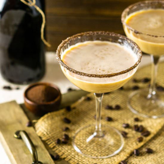 Baileys Irish Coffee Martini - Recipe photo by Burrata and Bubbles
