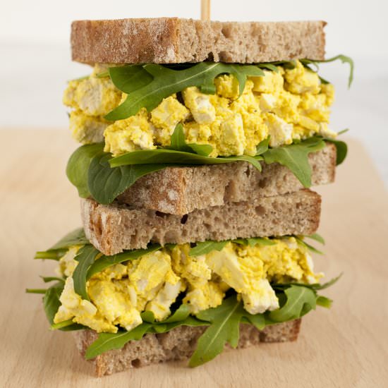 Vegan Egg Salad Sandwich - Recipe photo by MyPurePlants