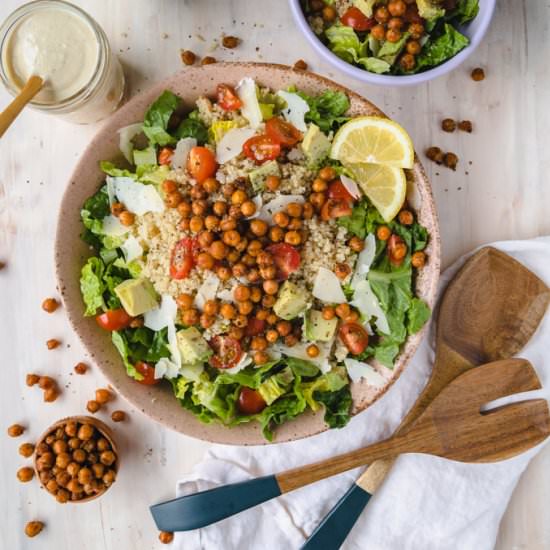 Healthy Caesar salad - Recipe photo by Mealswithmaggie