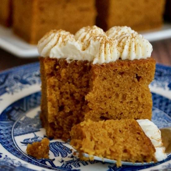 pumpkin cake - Recipe photo by whatjessicabakednext