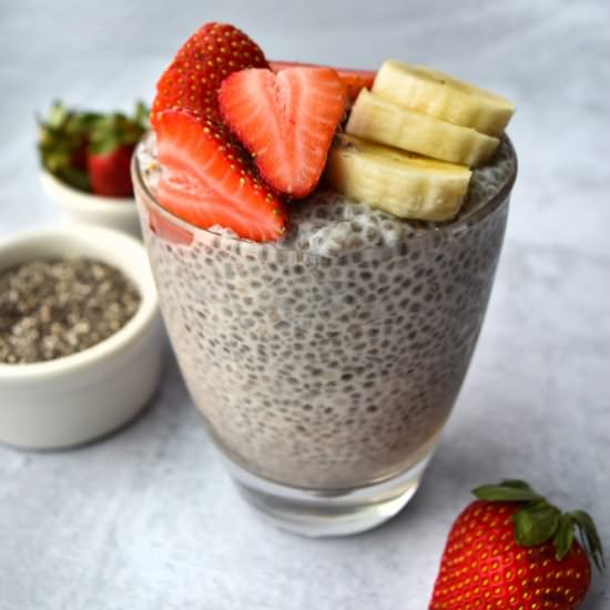 Creamy Vanilla Chia Pudding - Recipe photo by servingupsimplicity