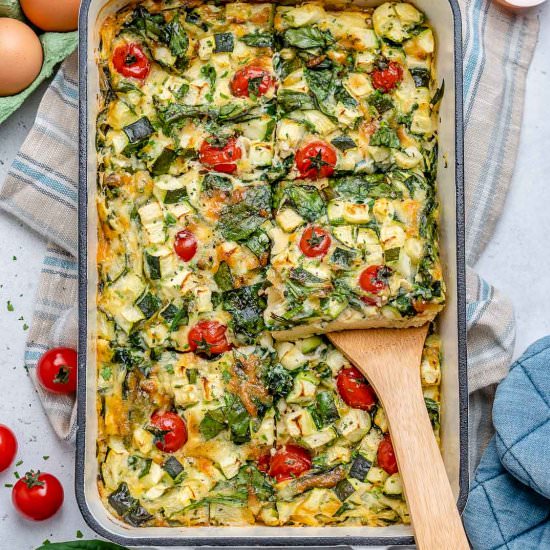 EASY CRUSTLESS QUICHE - Recipe photo by healthyfitnessmeals
