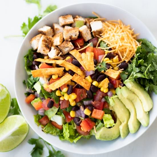 Southwestern Salad - Recipe photo by anyascookbook