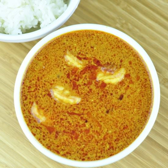 Shrimp Coconut Curry - Recipe photo by Antonet