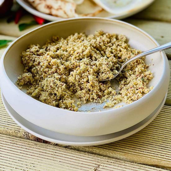 Coconut sambal with red chilli - Recipe photo by ramonascuisine
