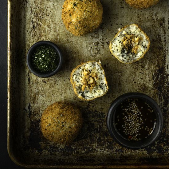 Fried Vegan Sushi Balls - Recipe photo by Liv Vegan Strong